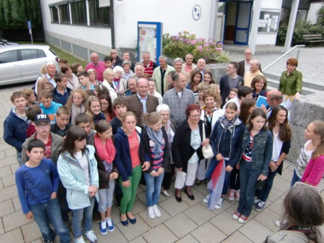 Empfang der Phalsbourger Delegation in Berg 2013
